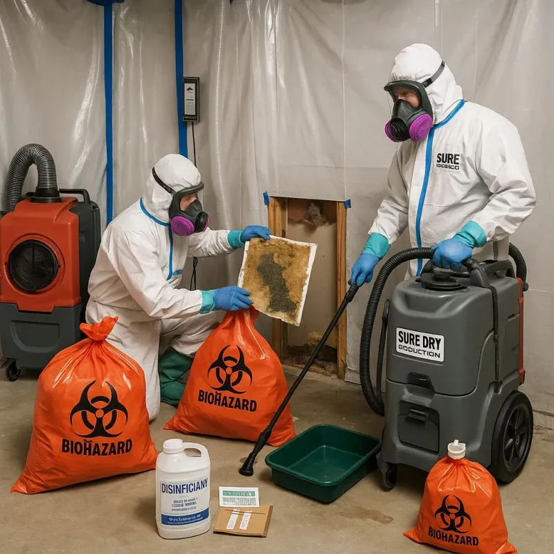 Contaminated Water Handling Protocols process in Laurel Lake, NJ