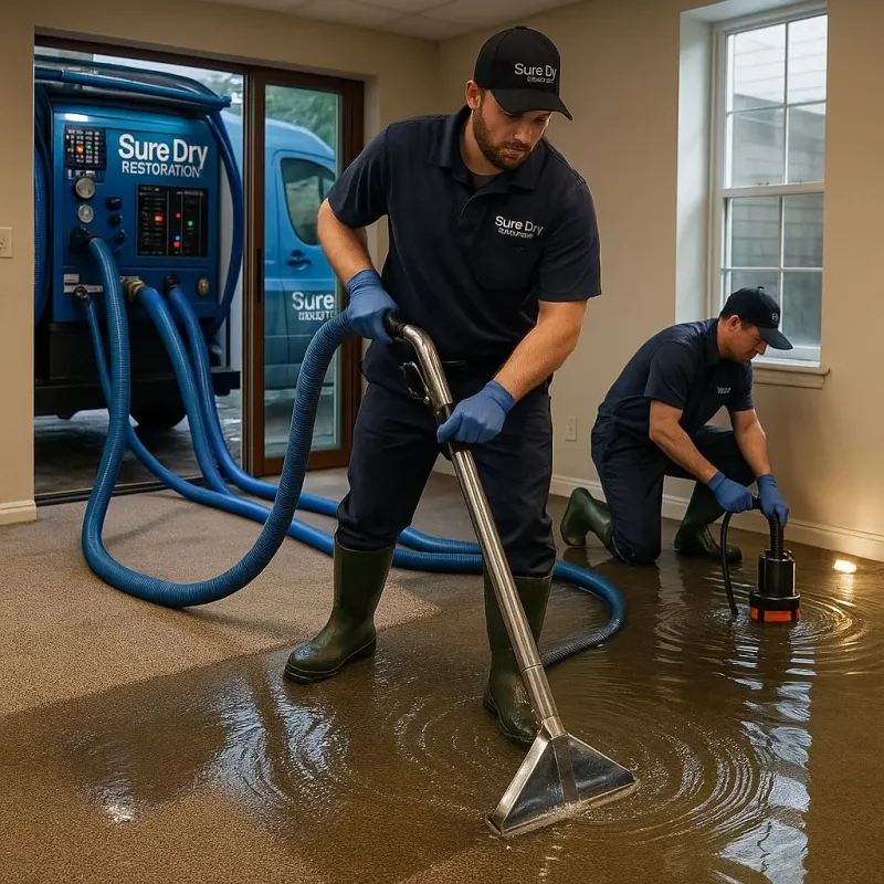 Water Extraction and Removal process in Laurel Lake, NJ
